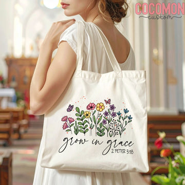 Christian Faith Tote Bag — Personalized Gift (015) - 0