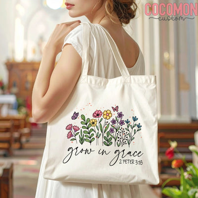 Christian Faith Tote Bag — Personalized Gift (015) - 0
