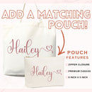 Calligraphy Name Tote Bag — Personalized Gift (008)-7