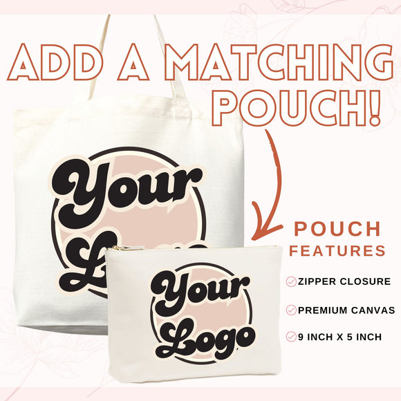 Custom Logo Tote Bag — Upload Your Design (004)