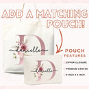 Monogram Name Tote Bag — Personalized Gift (003)-7