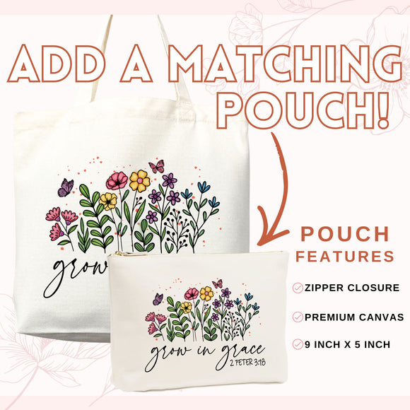 Christian Faith Tote Bag — Personalized Gift (015)