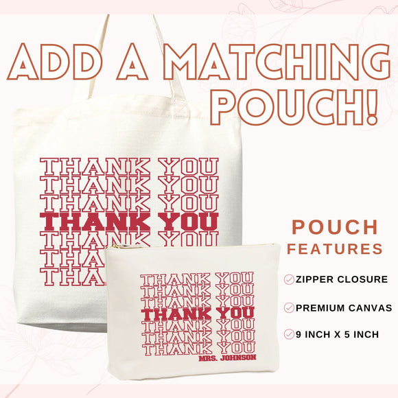 Custom Text Tote Bag — Personalized Gift (001)