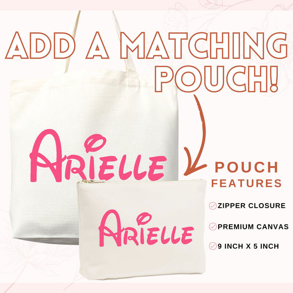 Script Name Tote Bag — Personalized Gift (006)