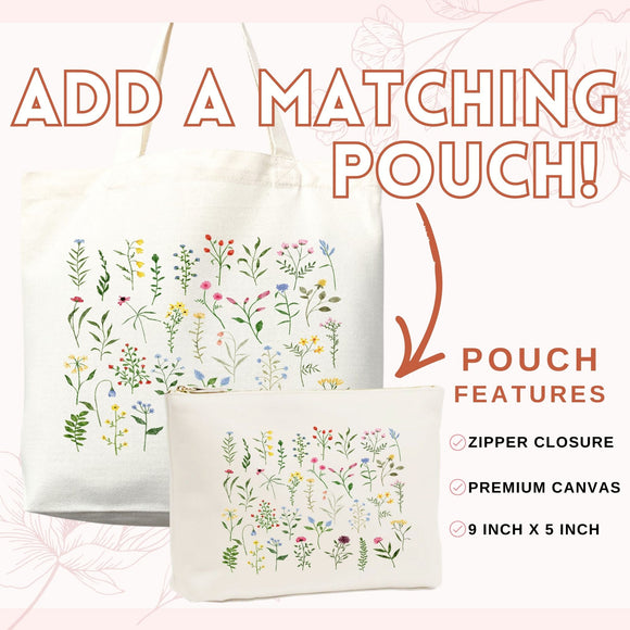 Wildflower Tote Bag — Gift (005)