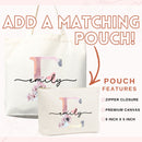 Monogram Name Tote Bag — Personalized Gift (001)-7