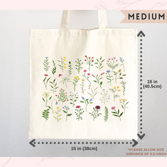 Wildflower Tote Bag — Gift (005)