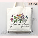 Christian Faith Tote Bag — Personalized Gift (015)-7