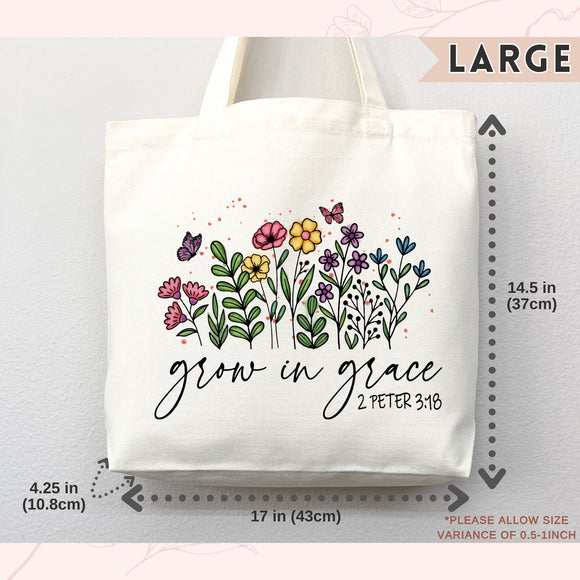 Christian Faith Tote Bag — Personalized Gift (015)