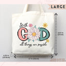 Christian Faith Tote Bag — Personalized Gift (002)-7