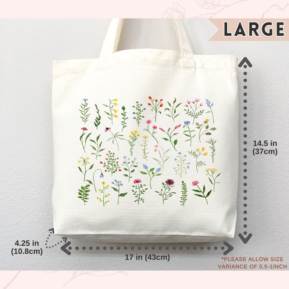 Wildflower Tote Bag — Gift (005)