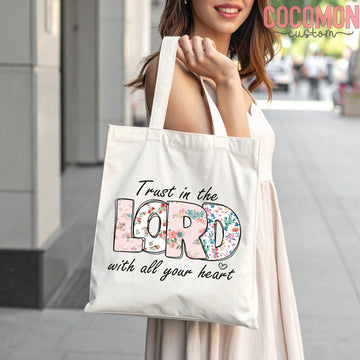 Christian Faith Tote Bag — Personalized Gift (033) - 0