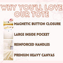 Custom Text Tote Bag — Personalized Gift (001)-9
