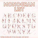 Monogram Name Tote Bag — Personalized Gift (003)-5