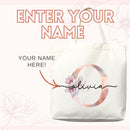 Monogram Name Tote Bag — Personalized Gift (001)-6