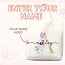 Monogram Name Tote Bag — Personalized Gift (004)-6