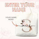 Monogram Name Tote Bag — Personalized Gift (002)-6