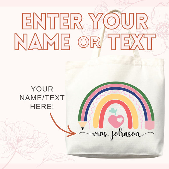 Teacher Appreciation Tote Bag — Appreciation Gift (910)
