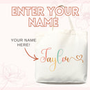 Calligraphy Name Tote Bag — Personalized Gift (008)-6