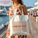 Custom Text Tote Bag — Personalized Gift (001)-4