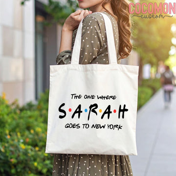 Personalized Name Tote Bag — Personalized Gift (017) - 0