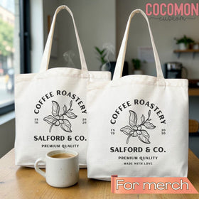 Custom Logo Tote Bag — Upload Your Design (004) - 0