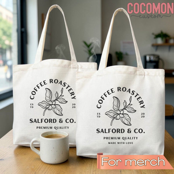 Custom Logo Tote Bag — Upload Your Design (004)
