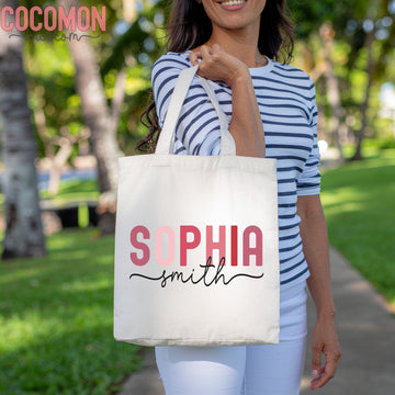 Personalized Name Tote Bag — Personalized Gift (010) - 0