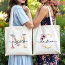 Monogram Name Tote Bag — Personalized Gift (001)-4