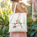 Monogram Name Tote Bag — Personalized Gift (002)-3