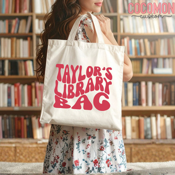 Custom Text Tote Bag — Personalized Gift (002)