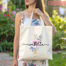 Monogram Name Tote Bag — Personalized Gift (004)-4