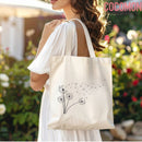 Dandelion Wildflower Tote Bag — Floral Gift (001)-2