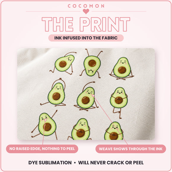 Cute Avocado Poses Tote Bag, photo 5
