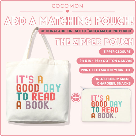 It's a Good Day to Read a Book Tote Bag, photo 6
