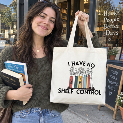 Book Lover Tote Bag — Book Lover Gift (006) - 0