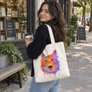 Watercolor Orange Cat Tote Bag, photo 2