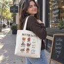 Wizard Cats Tote Bag, view 3
