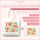 Personalized Custom Text Tote Bag, view 8