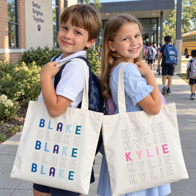 Personalized Name Tote Bag — Custom Gift (003) - 0