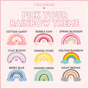 Personalized Boho Rainbow Name Tote Bag, photo 6