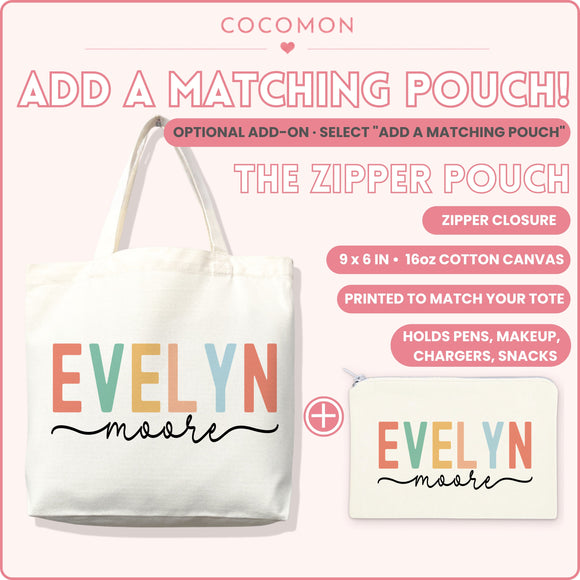 Personalized Name Tote Bag, view 8