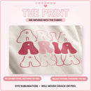 Personalized Stacked Bubble Name Tote Bag, photo 8