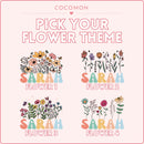 Personalized Wildflower Name Tote Bag, photo 6