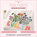 Personalized Wildflower Name Tote Bag, photo 8