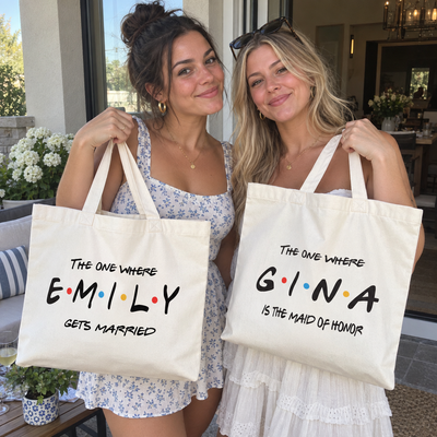 Personalized Name Tote Bag — Personalized Gift (017) - 0