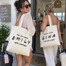 Personalized Custom Text Tote Bag, photo 4