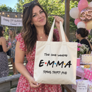 Personalized Custom Text Tote Bag, photo 5