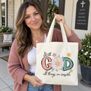 With God All Things Are Possible Tote Bag, photo 3