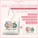 With God All Things Are Possible Tote Bag, photo 6